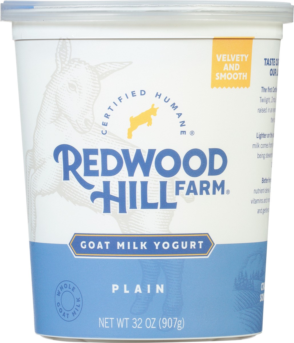 slide 7 of 9, Redwood Hill Farm Plain Goat Milk Yogurt, 32 fl oz