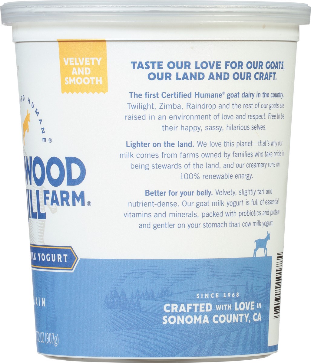 slide 5 of 9, Redwood Hill Farm Plain Goat Milk Yogurt, 32 fl oz