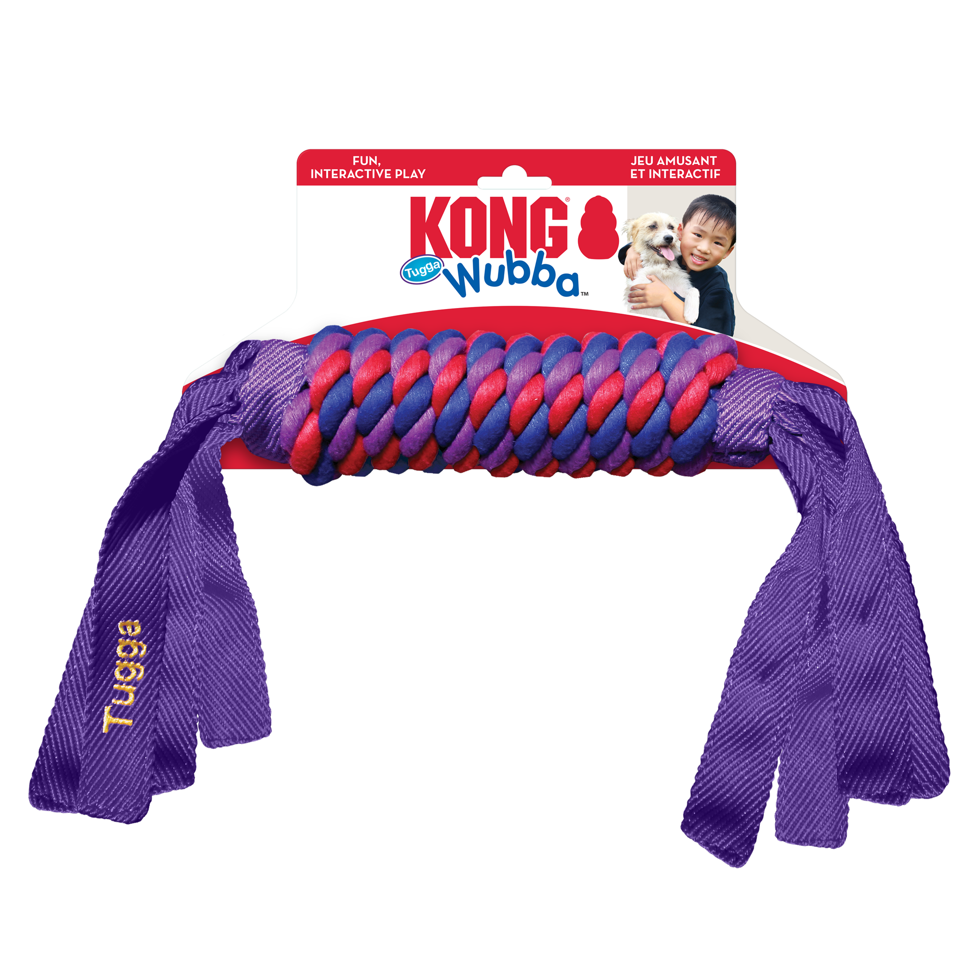 slide 3 of 4, KONG Tugga Wubba Assorted XL, XL