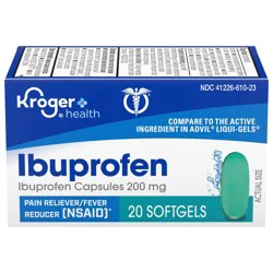 Kroger Ibuprofen Softgels 200Mg