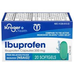 Kroger Ibuprofen Softgels 200Mg