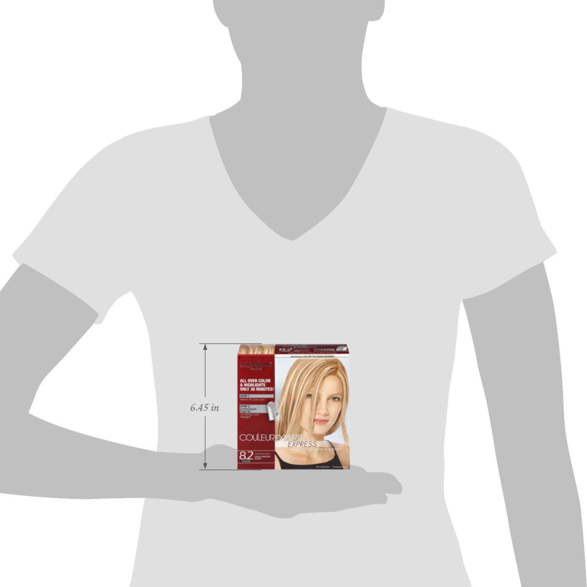 slide 8 of 14, L'Oréal 8.2 Iced Meringue Cooler Permanent Color 1 ea, 1 ct