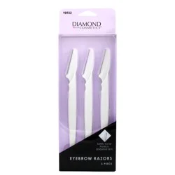 Diamond Cosmetics Eyebrow Razors