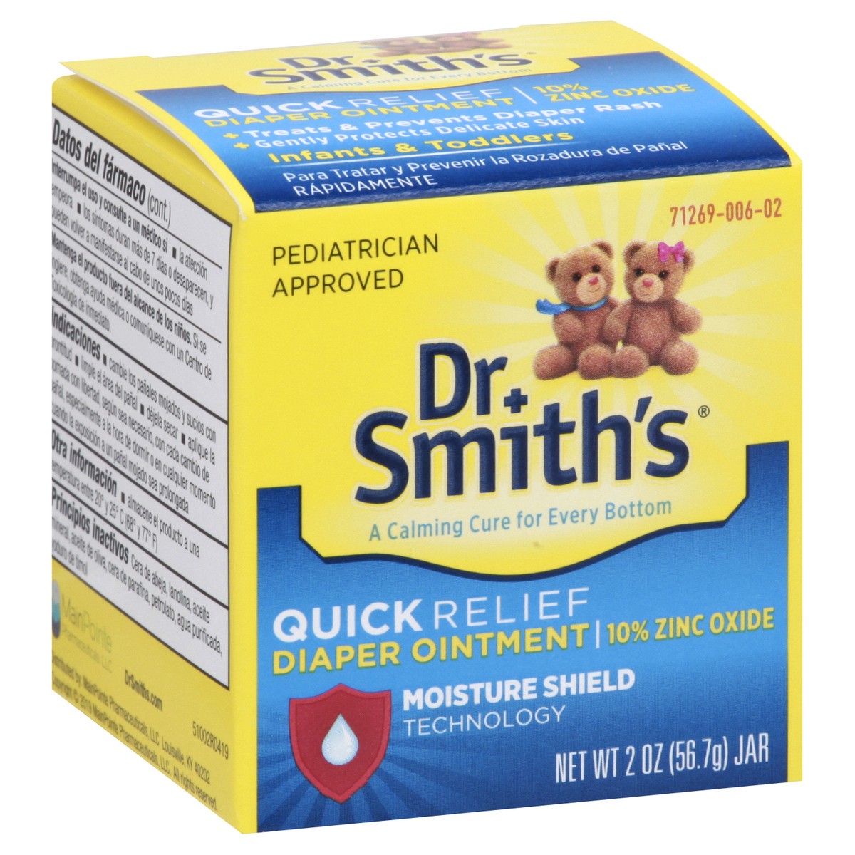 slide 9 of 9, Dr. Smith's Quick Relief Diaper Ointment 2 oz, 2 oz