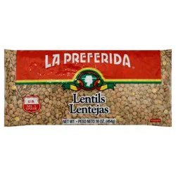 La Preferida Lentils 16 oz