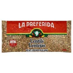 La Preferida Lentils 16 oz
