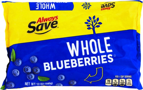 slide 1 of 1, Always Save Whole Blueberries, 12 oz