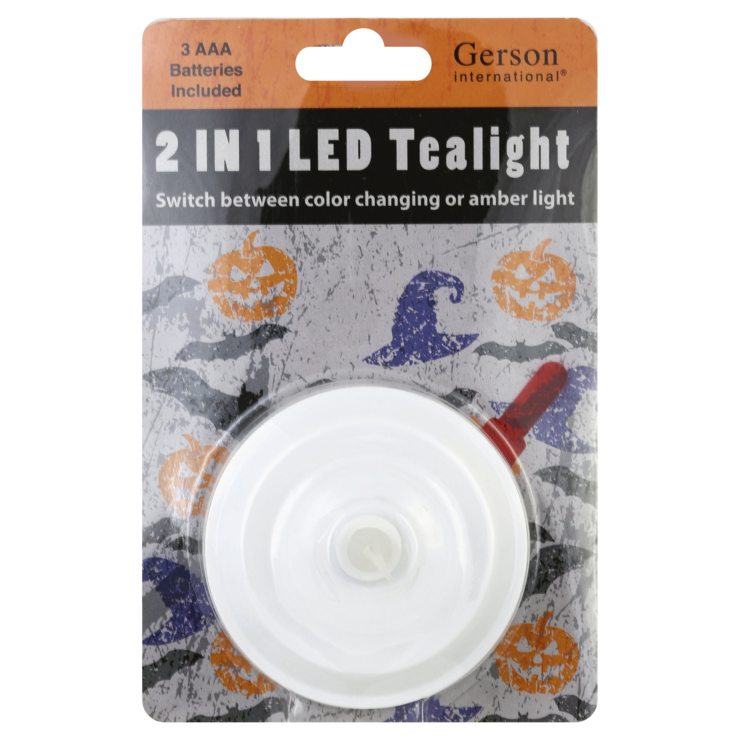 slide 1 of 2, Gerson Led Tealight Large, 1 ea