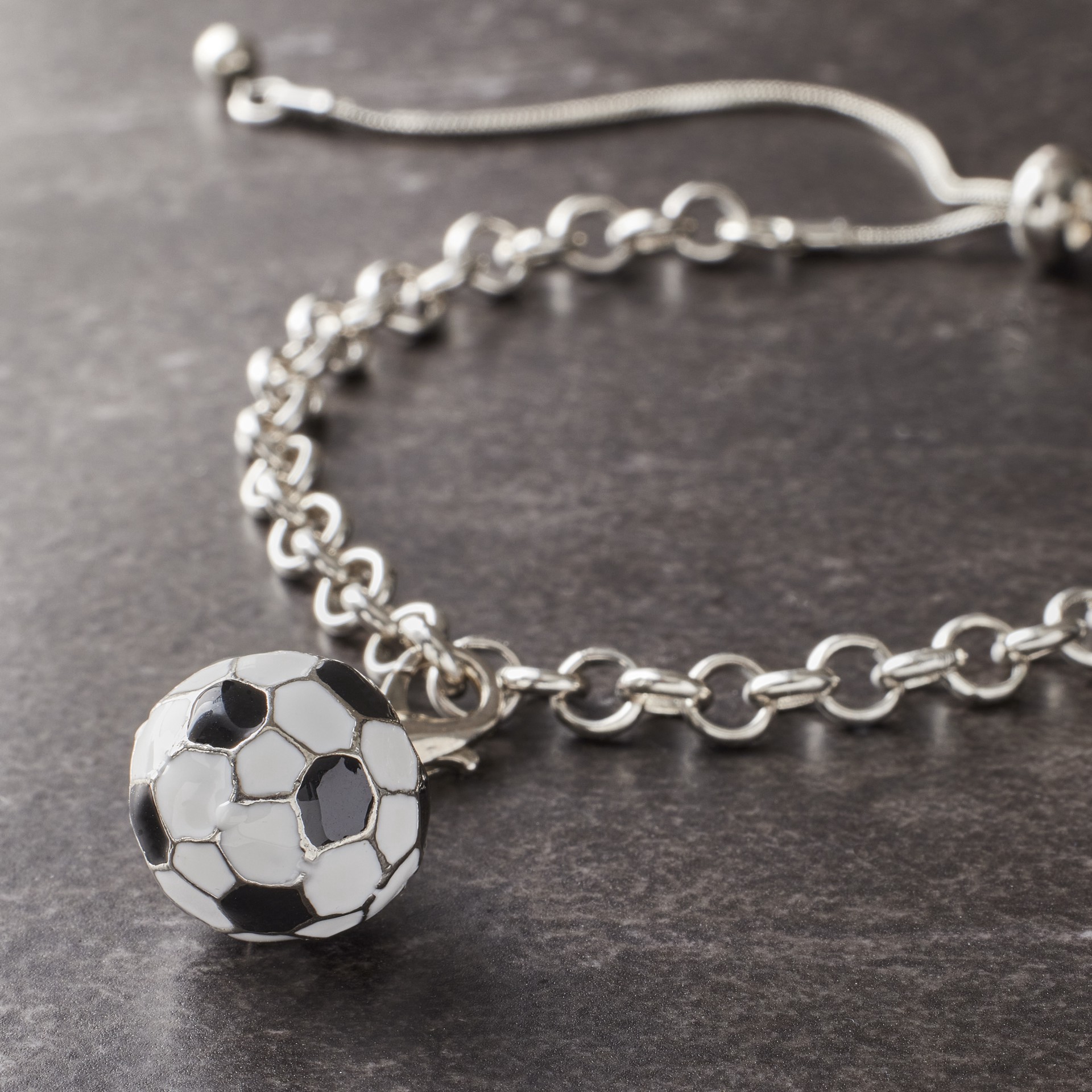 slide 2 of 2, 3d Soccer Charm By Bead Landing, 1 ct