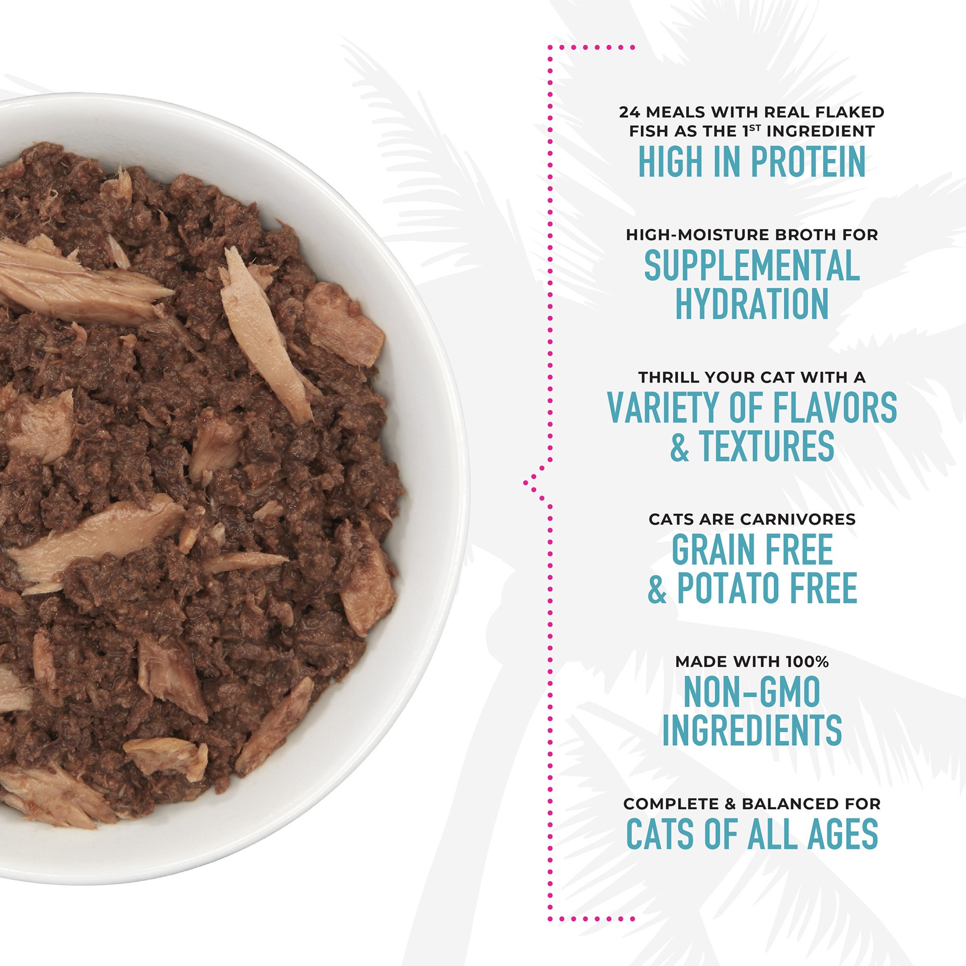 slide 7 of 7, Tiki Cat Fish Favorites Wet Cat Food Mega Pack, 2.8/3 oz. Can (24 Count), 69.8 oz