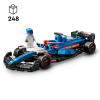 slide 11 of 21, LEGO Speed Champions Visa Cash App RB VCARB 01 F1 Race Car Model Kit 77246, 