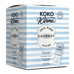 Koko & Karma Vitamin C & Pineapple Coconut Water - 4 pk Cans