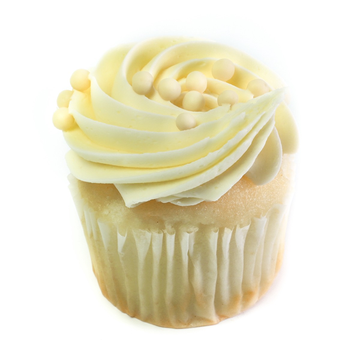 slide 1 of 1, Vanilla Cupcake W/Buttercream, 