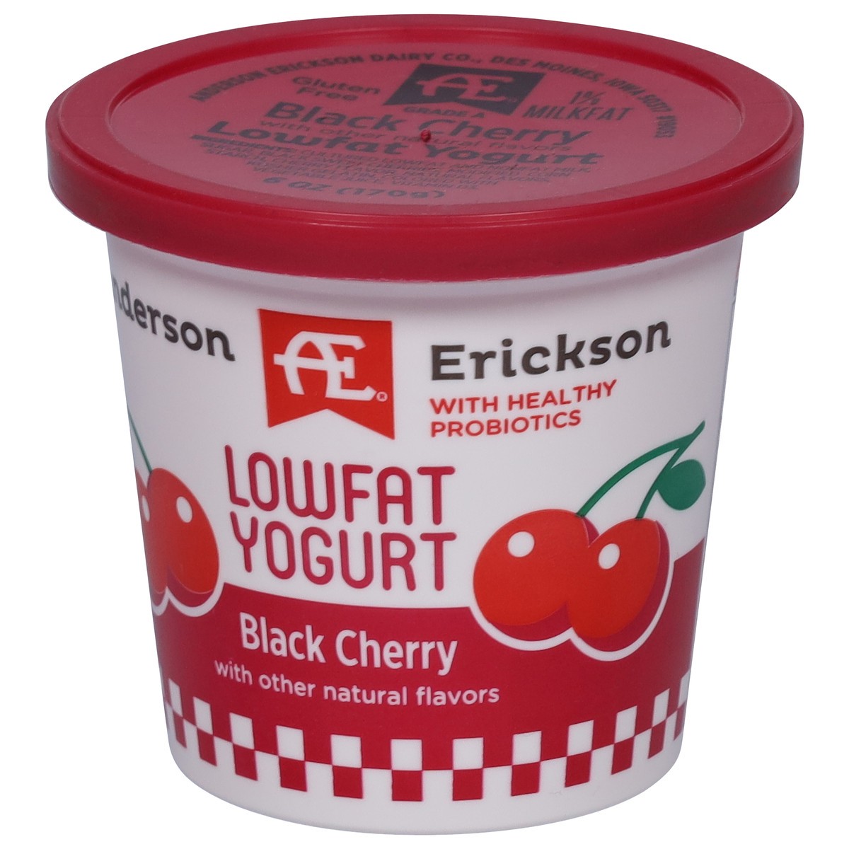 slide 7 of 11, Anderson Erickson Dairy Black Cheery Yogurt 6 oz, 6 oz