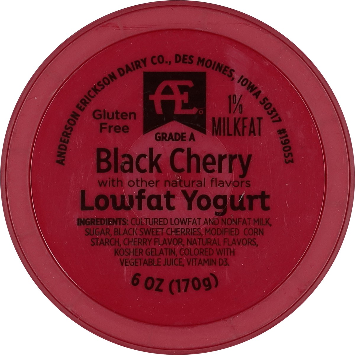 slide 9 of 11, Anderson Erickson Dairy Black Cheery Yogurt 6 oz, 6 oz