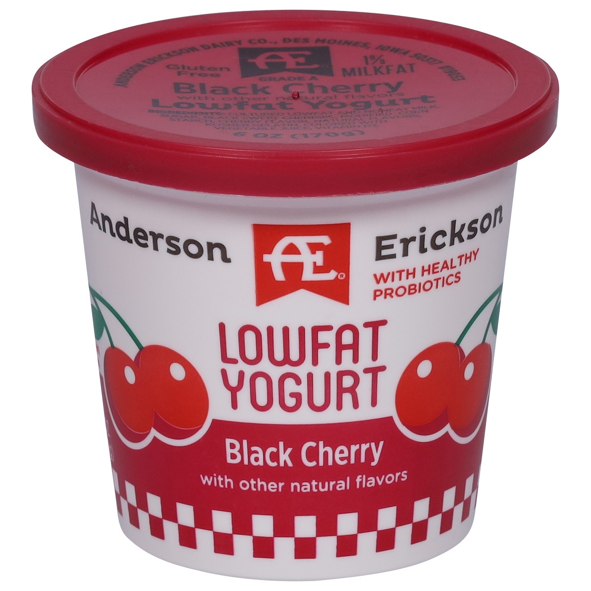 slide 4 of 11, Anderson Erickson Dairy Black Cheery Yogurt 6 oz, 6 oz