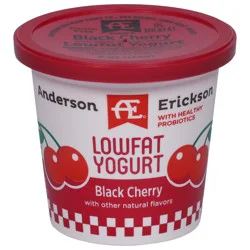 Anderson Erickson Dairy Black Cheery Yogurt 6 oz