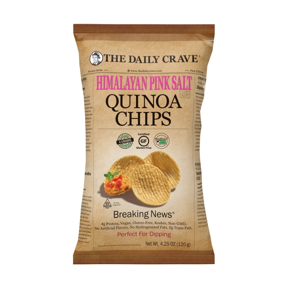 slide 1 of 5, THE DAILY CRAVE Quinoa Chips 4.25 oz, 4.25 oz