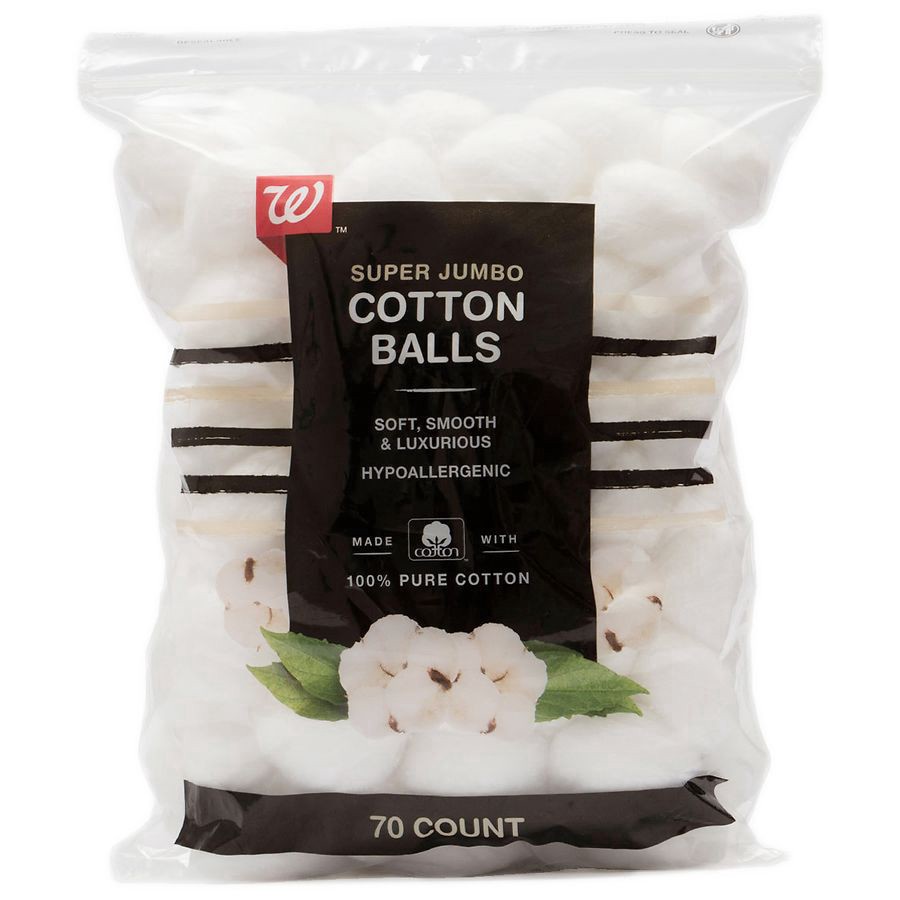 slide 1 of 2, Walgreens Cotton Balls, 100 ct