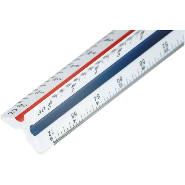 slide 6 of 6, STAEDTLER Engineer's Etched Scale, 1 ct