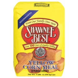 Shawnee Best Yellow Degerminated Enriched Corn Meal - 5 lb
