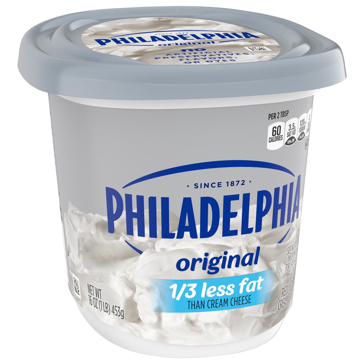 slide 9 of 9, Philadelphia Reduced Fat Cream Cheese Spread, 16 oz Tub, 16 oz