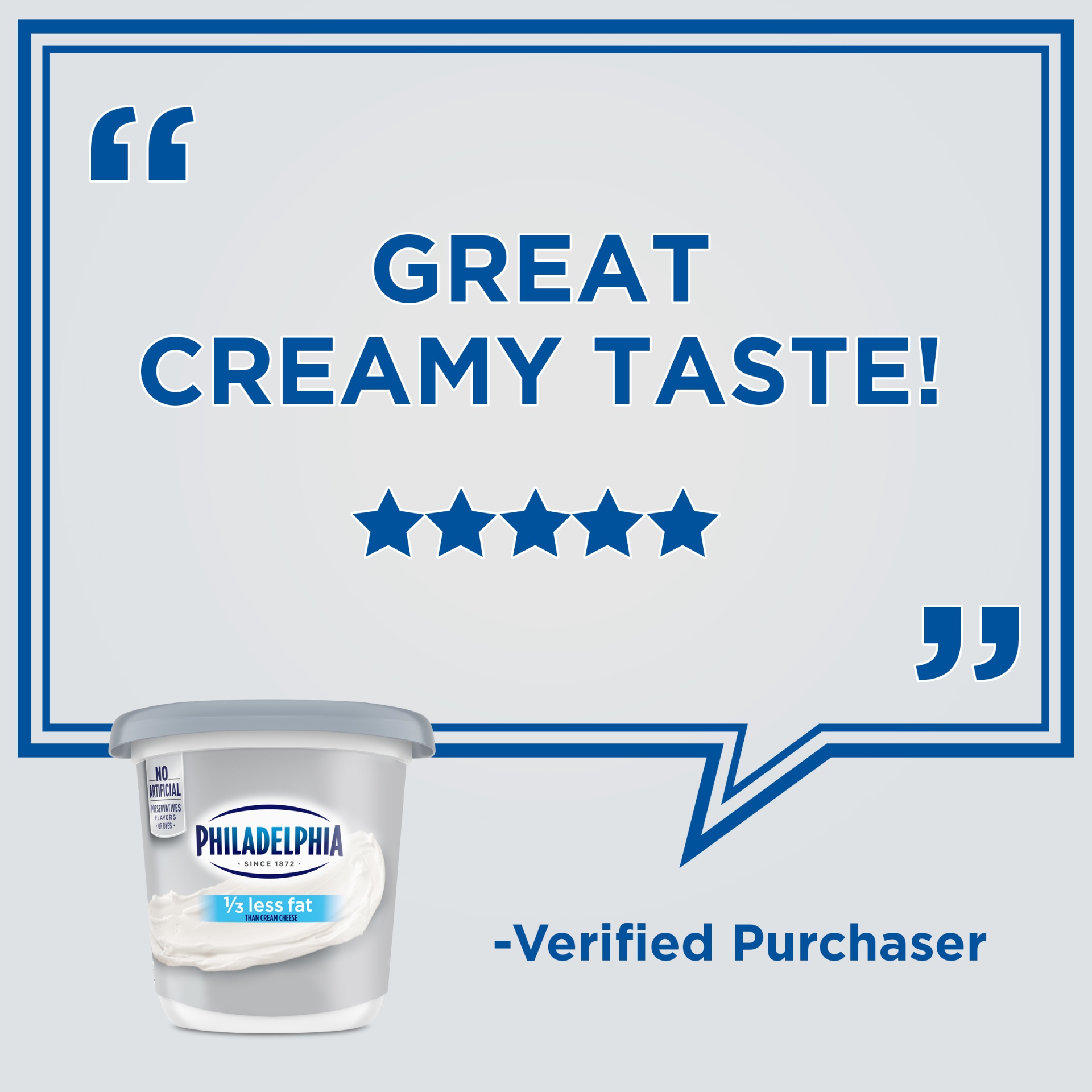 slide 8 of 13, Philadelphia Reduced Fat Cream Cheese Spread with 1/3 Less Fat Tub, 16 oz