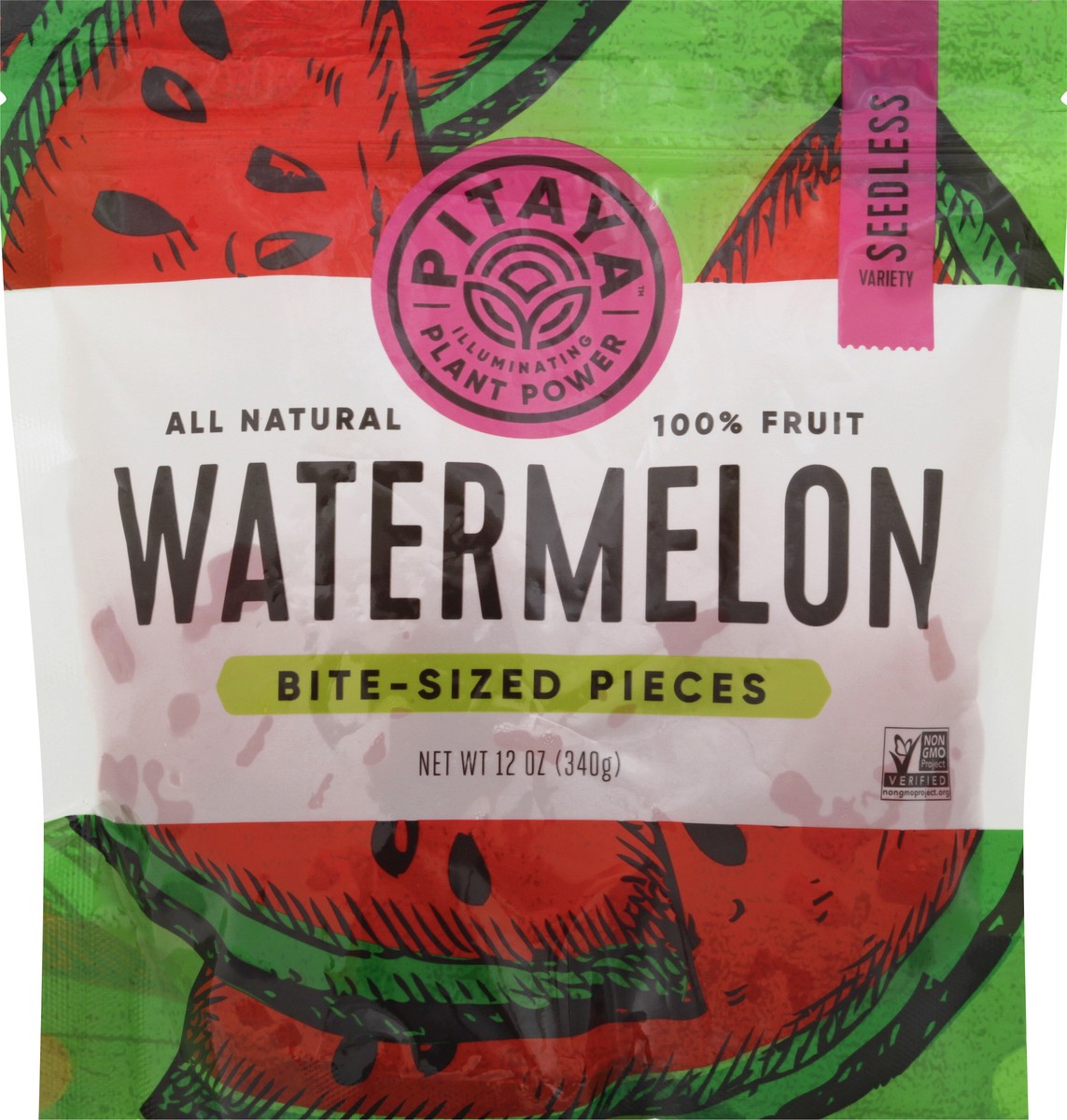 slide 6 of 9, Pitaya Seedless Variety Bite-Sized Pieces Watermelon 12 oz, 12 oz