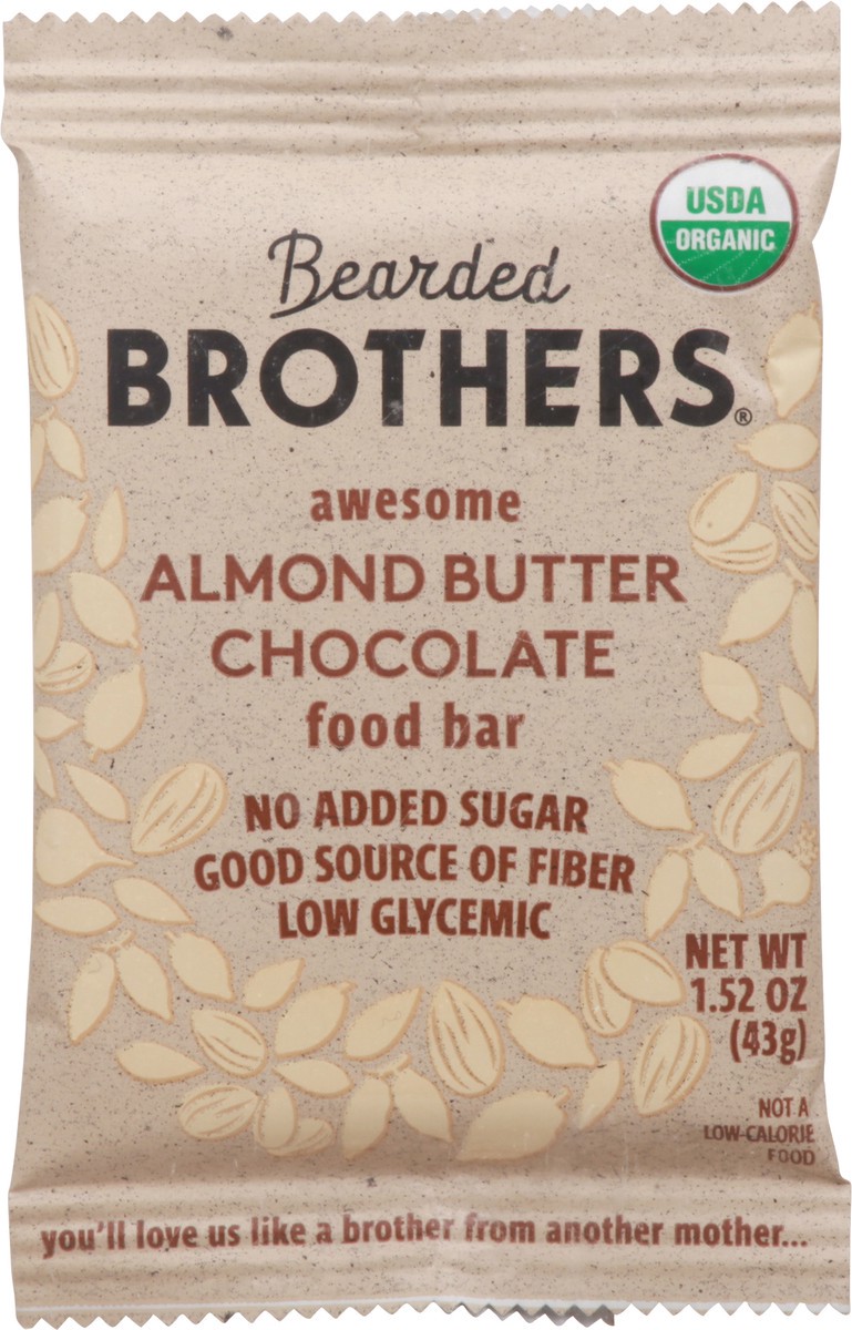 slide 6 of 9, Bearded Brothers Almond Butter Chocolate Bar - 1.52 Oz, 1.52 oz