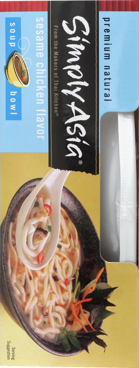 slide 3 of 6, Simply Asia Soup Bowl, Sesame Chicken Flavor, Mild, 6.2 oz