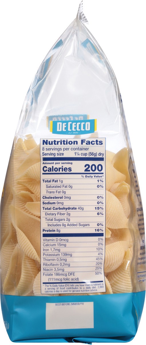slide 11 of 14, De Cecco No. 126 Conchiglioni Rigate 1 lb, 1 lb