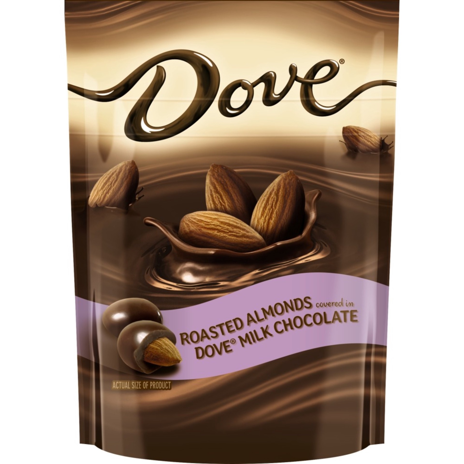 slide 1 of 1, DOVE Milk Chocolate Almond Candy Bag, 4.5 ounce bag, 4.5 oz