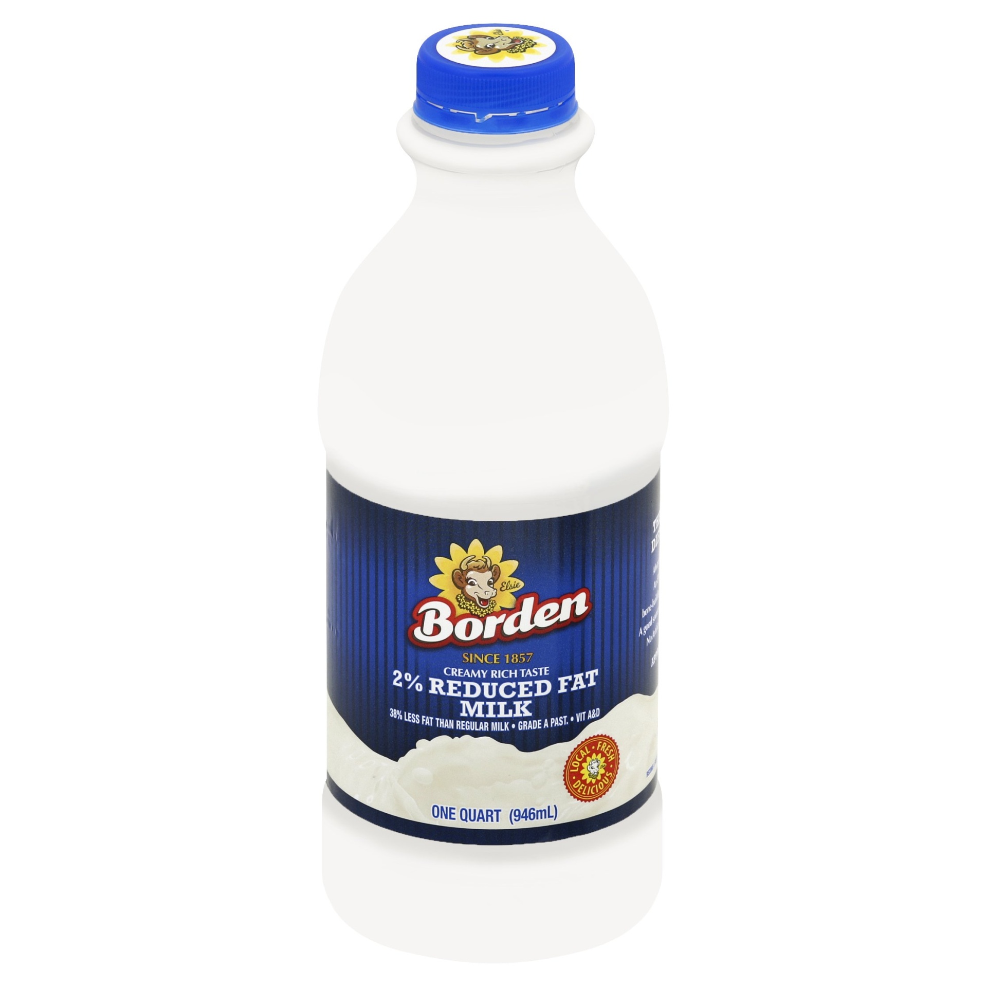 slide 1 of 1, Borden 2% Reduced Fat Milk, 1 qt