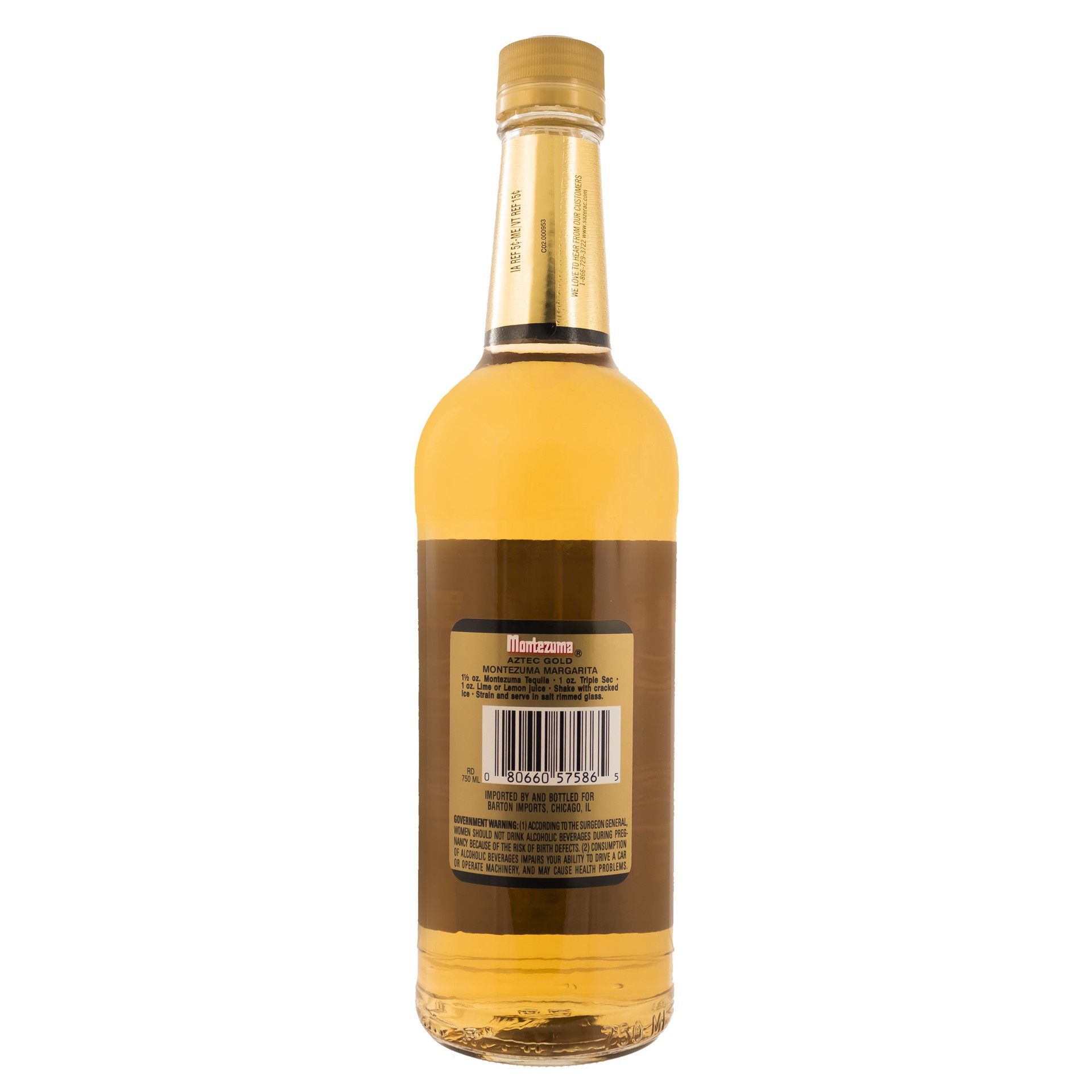 slide 2 of 3, Montezuma Gold Tequila, 700 ml