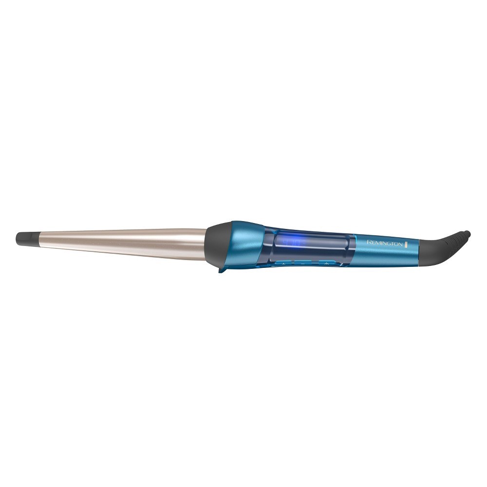 slide 2 of 11, Remington Pro Professional Titanium Conical Barrel Curling Wand - Blue - ½" to 1" - CI96W2, 1 ct