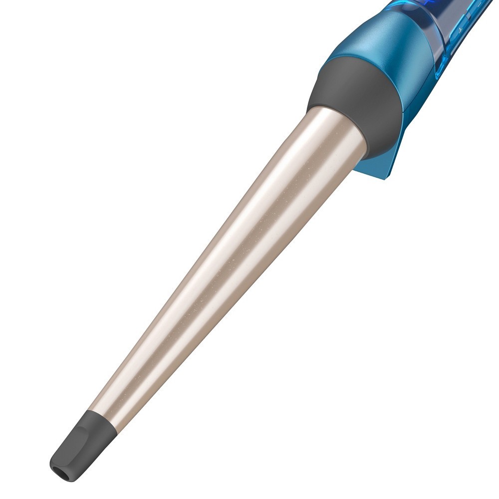 slide 5 of 11, Remington Pro Professional Titanium Conical Barrel Curling Wand - Blue - ½" to 1" - CI96W2, 1 ct