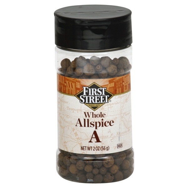 slide 1 of 1, First Street Whole Allspice, 2 oz