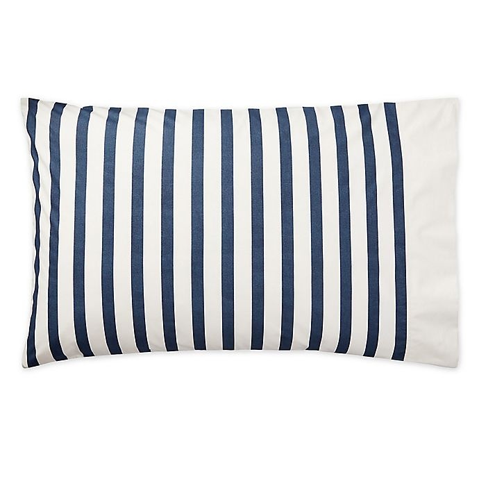 slide 1 of 3, Lauren Ralph Lauren Evan 200-Thread-Count King Pillowcases - Blue/White, 2 ct