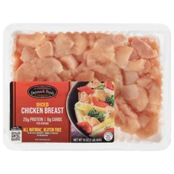Denmark Diced Chicken Breast 97% Lean