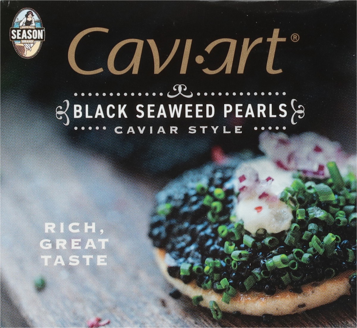 slide 4 of 14, Season Caviart Black Seaweed Pearls 3.5 oz, 3.5 oz
