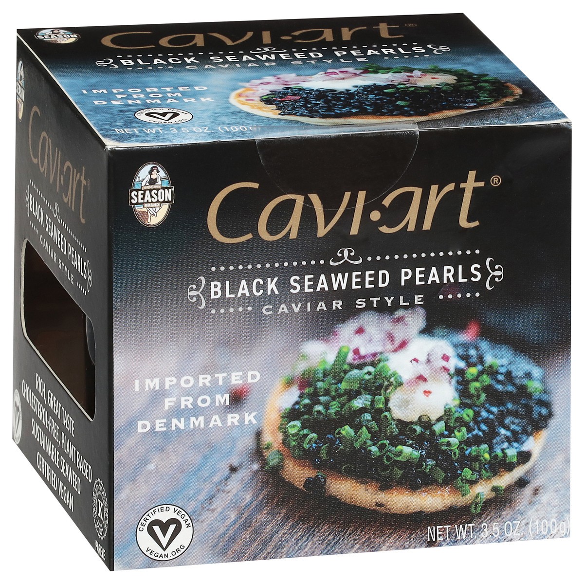 slide 14 of 14, Season Caviart Black Seaweed Pearls 3.5 oz, 3.5 oz