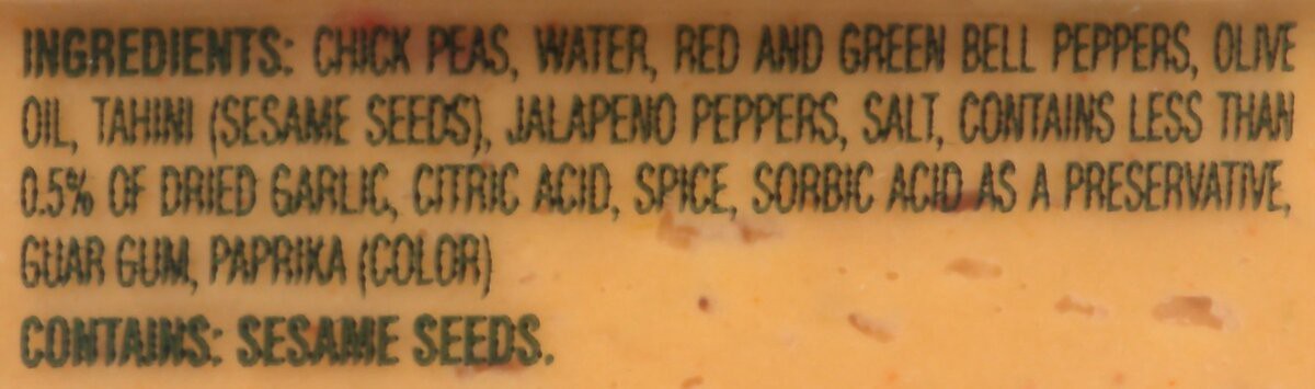 slide 6 of 8, Athenos Spicy Three Pepper Hummus, 7 oz Tub, 7 oz