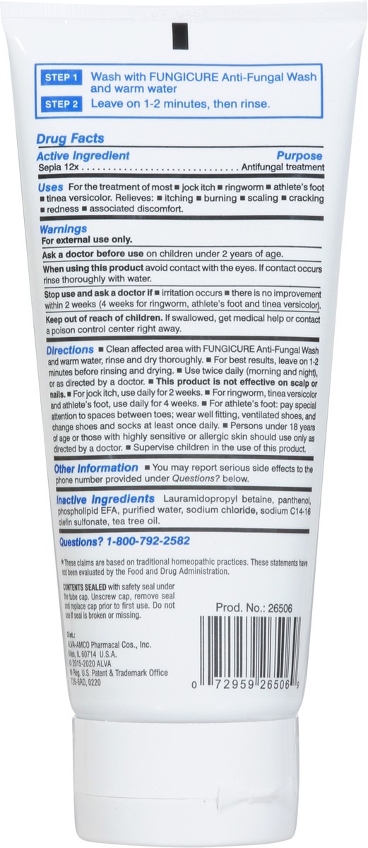 slide 9 of 9, FungiCure Homeopathic Anti-Fungal Wash 6 fl oz, 6 oz