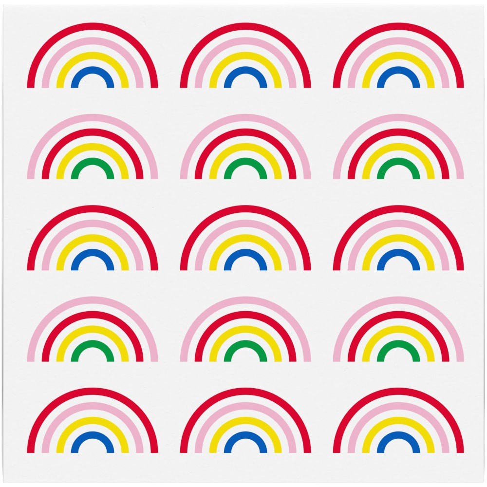 slide 1 of 2, Kroger Entertainment Essentials Modern Rainbow Beverage Napkins, 24 ct