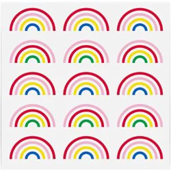 Kroger Entertainment Essentials Modern Rainbow Beverage Napkins