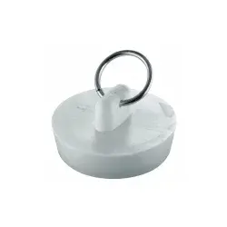 Plumbcraft Duo-Fit Sink Stopper - White