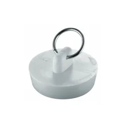 Plumbcraft Duo-Fit Sink Stopper - White