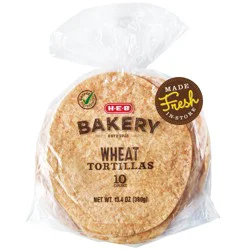 H-E-B Bakery Wheat Flour Tortillas