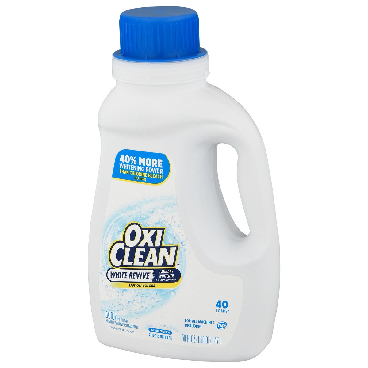 slide 4 of 9, Oxi-Clean White Revive Liquid Laundry Whitener + Stain Remover, 50oz, 50 fl oz