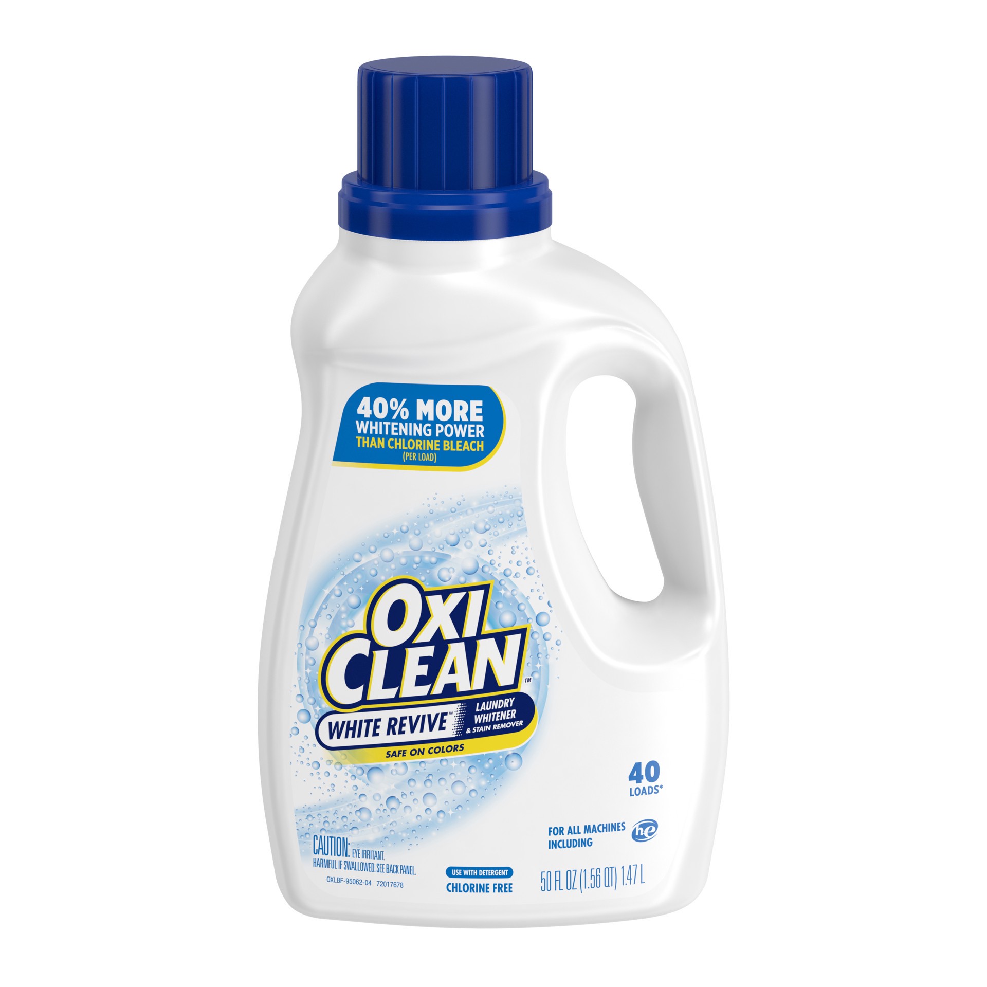 slide 1 of 9, Oxi-Clean White Revive Liquid Laundry Whitener + Stain Remover, 50oz, 50 fl oz